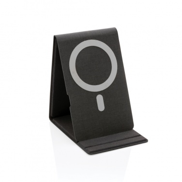 Logotrade promotional product image of: Artic Magnetic 10W wireless charging phone stand